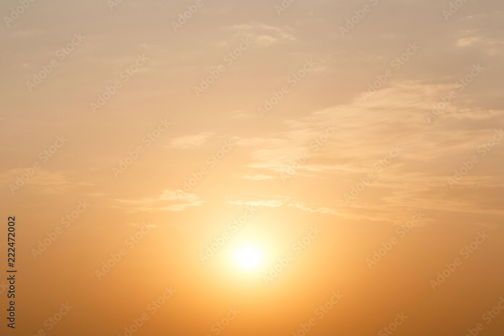 sky with rising sun beautiful natural background sky with rising sun beautiful natural background