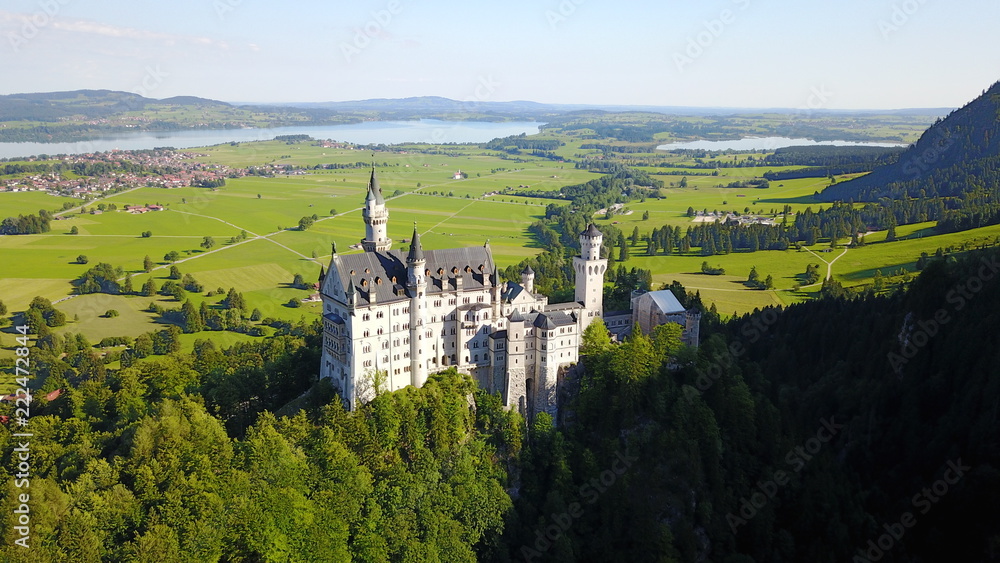 old romantic castle in Germany
