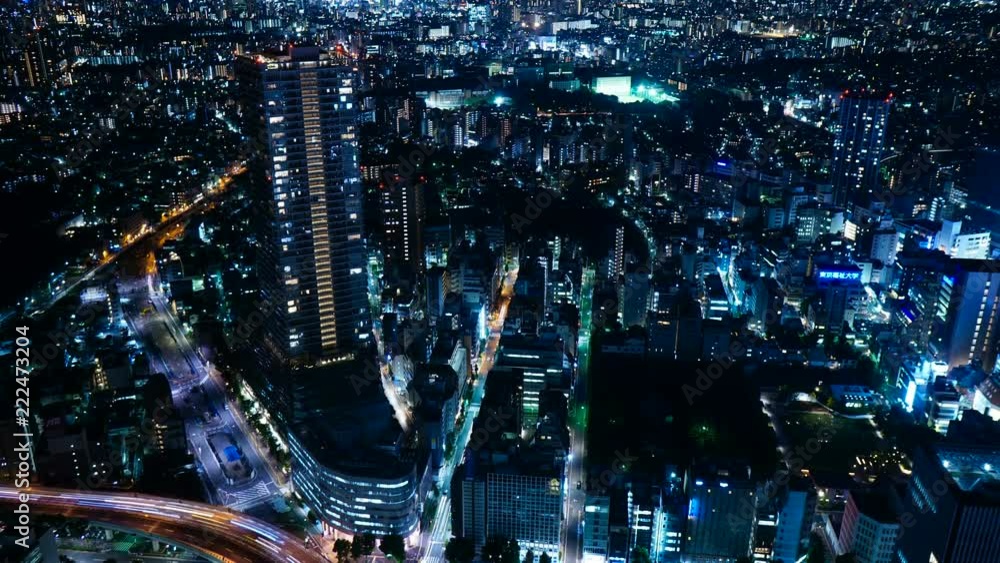東京100万ドルの夜景・タイムラプス 東京100万ドルの夜景・タイムラプス