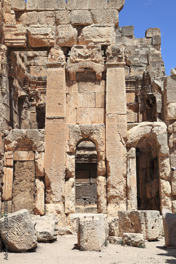 Baalbek Roman Ruins in Lebanon
