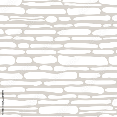 Vector seamless pattern including ethnic Australian motive with typical elements