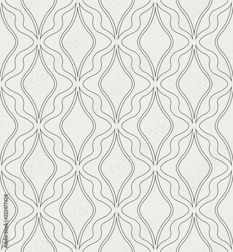 Seamless Art Deco Pattern. Stylish antique background.