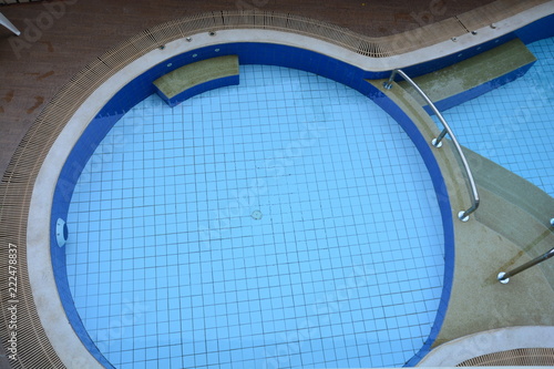 swimming pool  Looks from above © ideation90