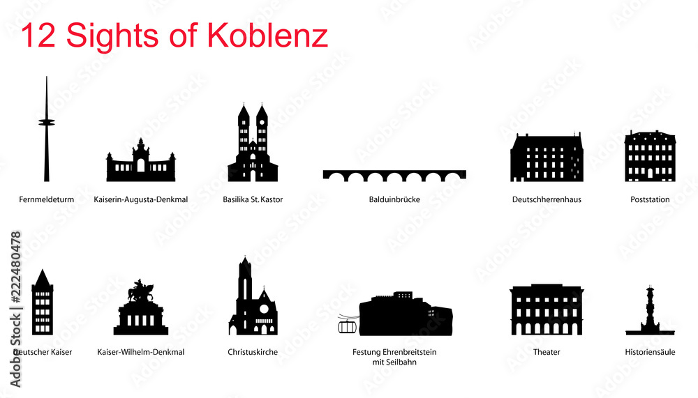 12 Sights of Koblenz