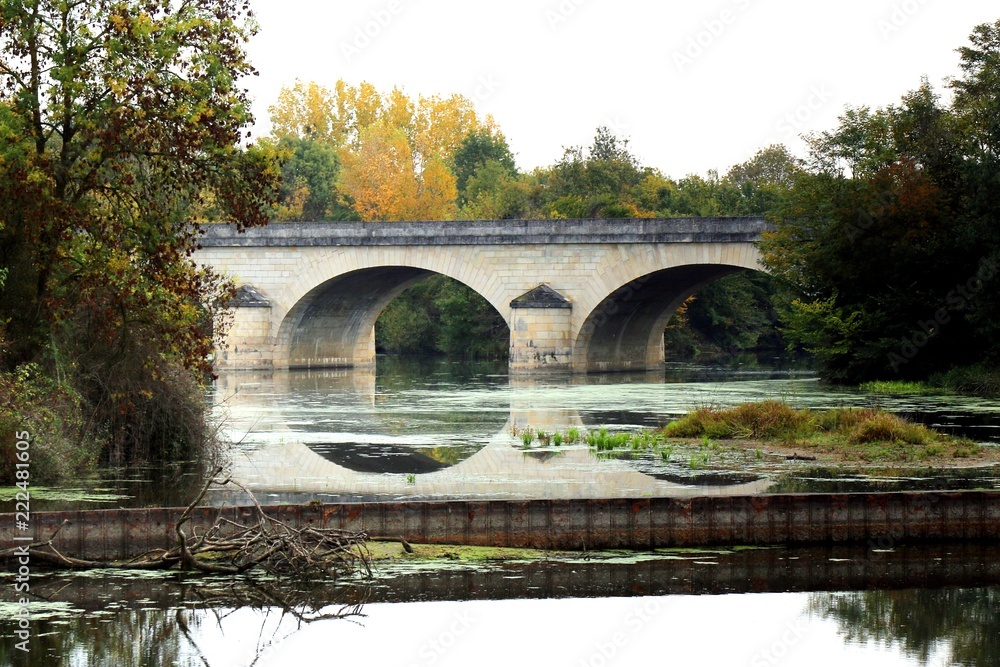Loire, france, bridge, river, water, architecture,  landscape, old, europe, reflection, stone, trees, travel, arch, landmark, view, nature, tree, park, historic, ancient, i