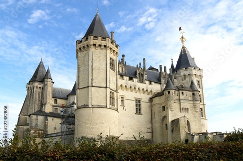 Chateau de Saumur, france, castle, chateau, france, tower, architecture, medieval, fortress, old, building, stone, history, ancient, fortification, historic,
