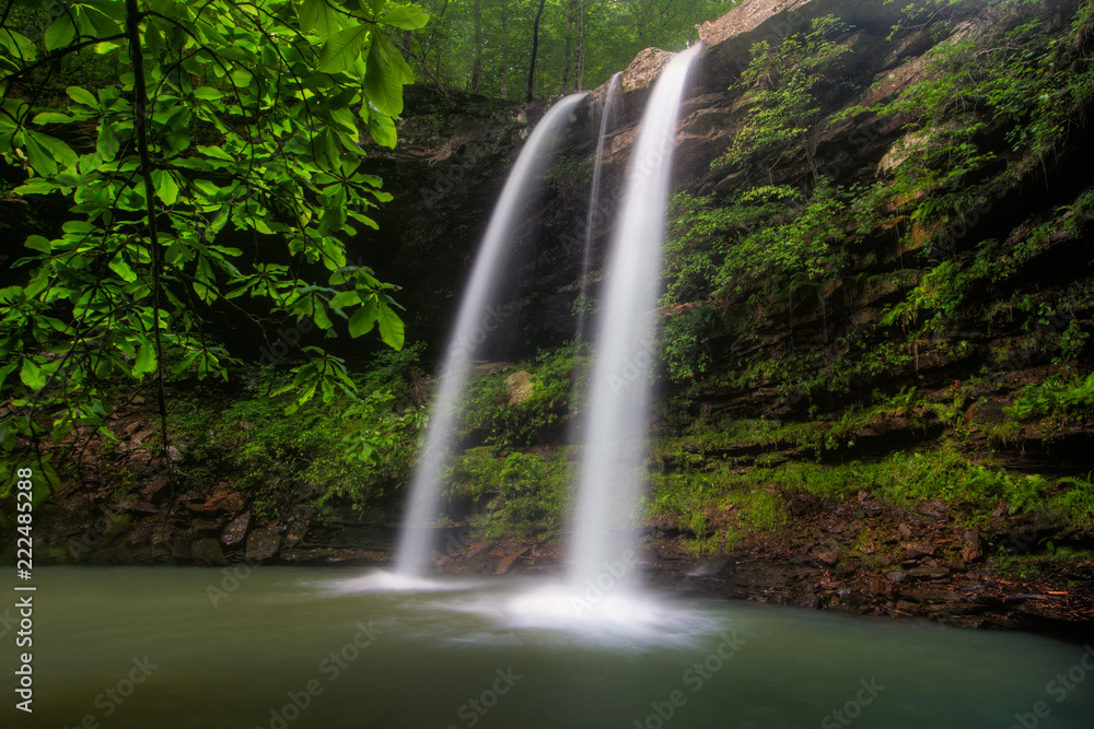 Fototapeta premium Comptons Double Waterfall