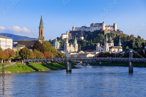 Panoramic view of Salzburg - Austria 