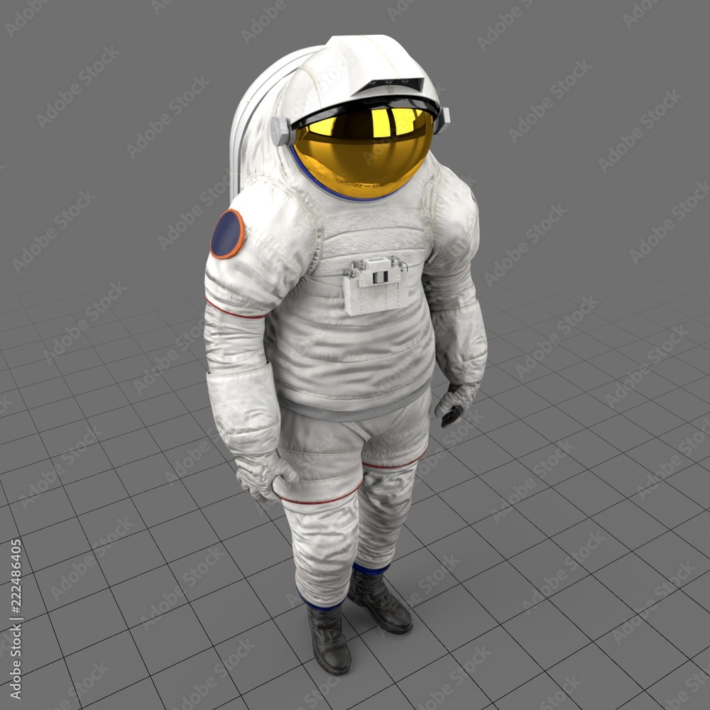 Z2 Spacesuit Stock 3D asset | Adobe Stock