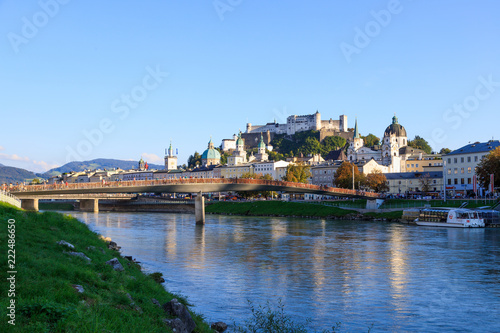 Panoramic view of Salzburg - Austria 