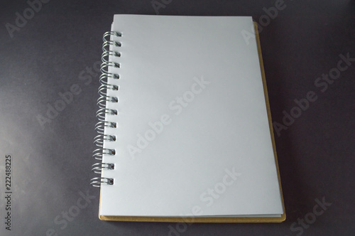 blank notebook book without lines, to draw, write and sketch
