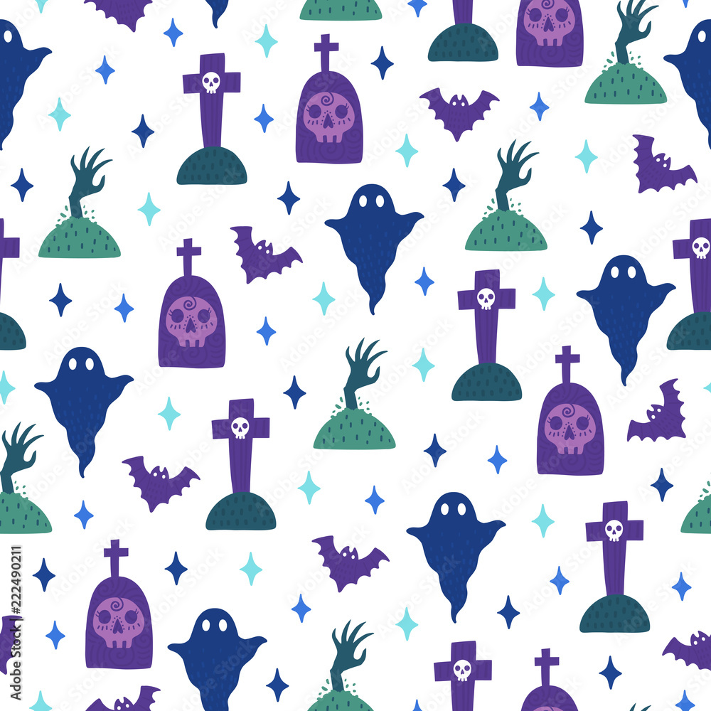 Vector halloween pattern Vector halloween pattern