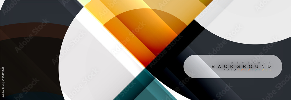Vector circle abstract background Vector circle abstract background