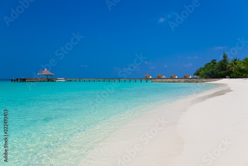 Maldives, landscape sea