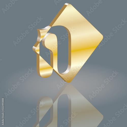 Goldquadrat n