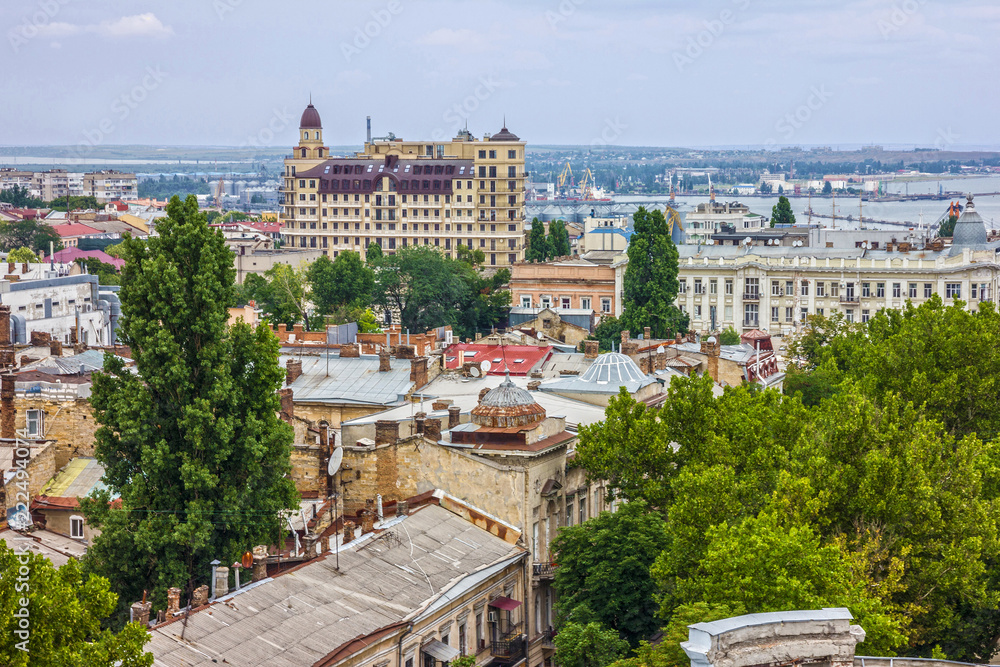 Odessa city architectural landscape, Ukraine