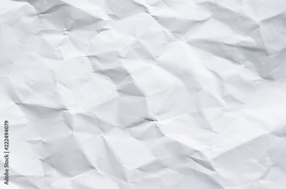 White background and wallpaper by crumpled paper texture and free space. White background and wallpaper by crumpled paper texture and free space.
