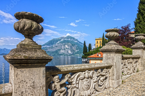 Como lake  Varenna town  Villa Monastero  Italy  Lombardy