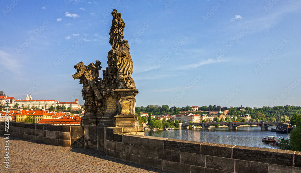 Prague city, Czech Republic, Charles bridge