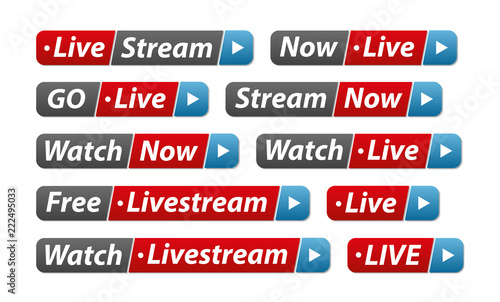 Livestream Buttonpack