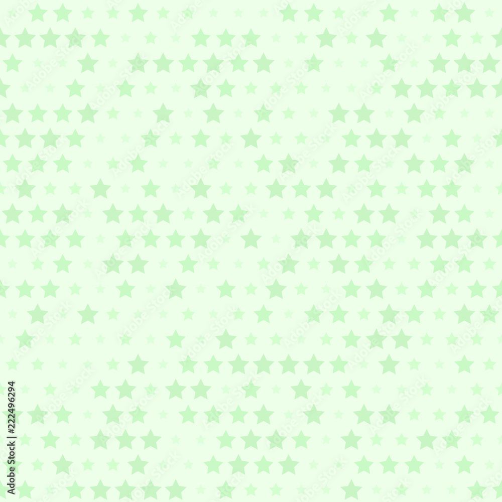 Green star pattern. Seamless vector Green star pattern. Seamless vector