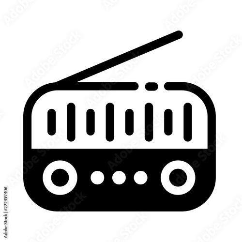 Radio Solid illustration