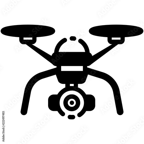 Drone Solid illustration