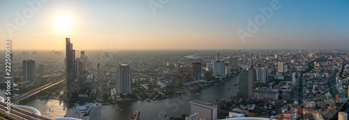 Skyline of Bangkok, Thailand © iferol
