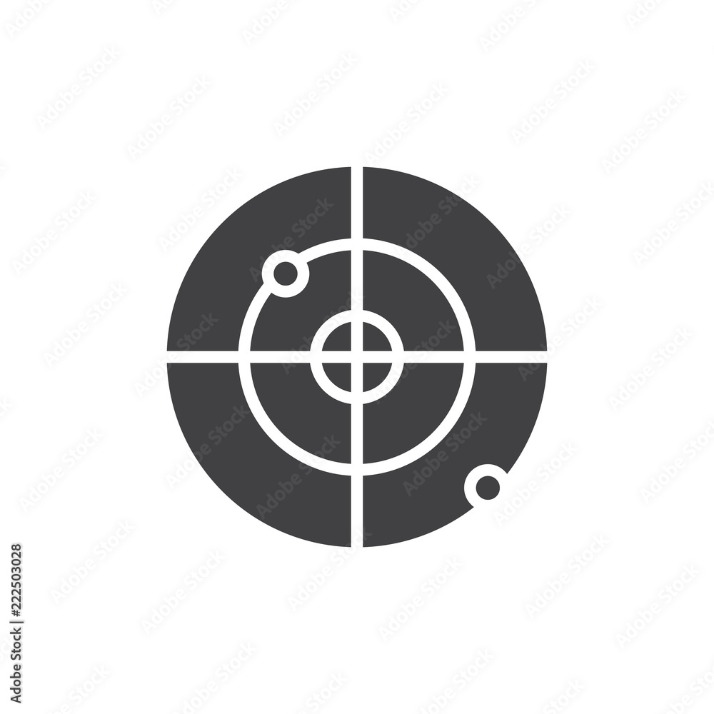Gps Radar vector icon. filled flat sign for mobile concept and web design. Radar screen simple solid icon. Symbol, logo illustration. Pixel perfect vector graphics Gps Radar vector icon. filled flat sign for mobile concept and web design. Radar screen simple solid icon. Symbol, logo illustration. Pixel perfect vector graphics