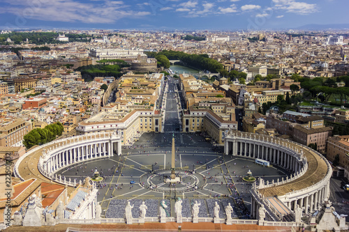 Vatican City View from St. Peter's Basilica 