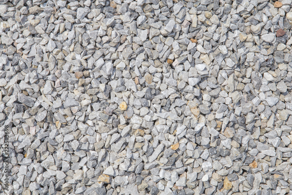 Fototapeta premium Crushed stone construction materials.