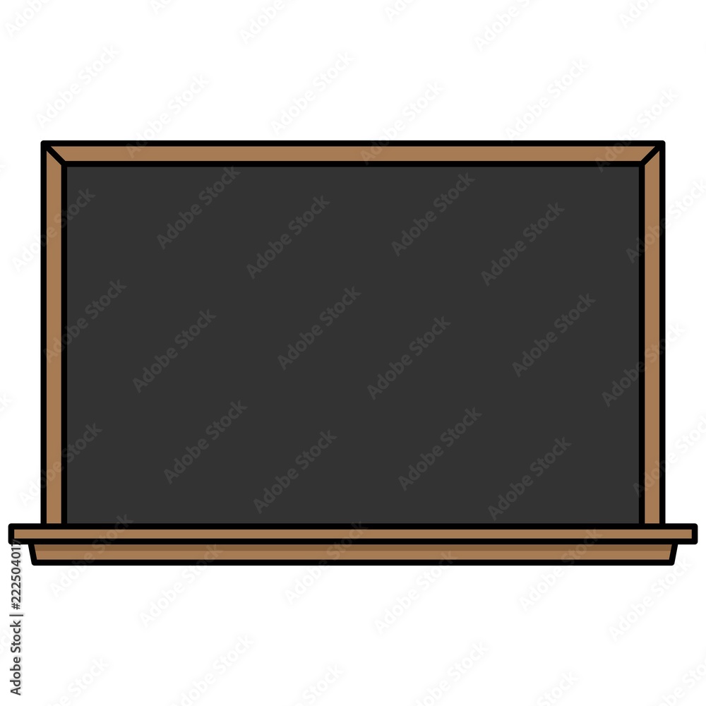 Blackboard - A vector cartoon illustration of a school Blackboard. Blackboard - A vector cartoon illustration of a school Blackboard.