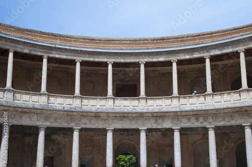 Palast Karls V, Alhambra, Granada, Andalusien, Spanien
