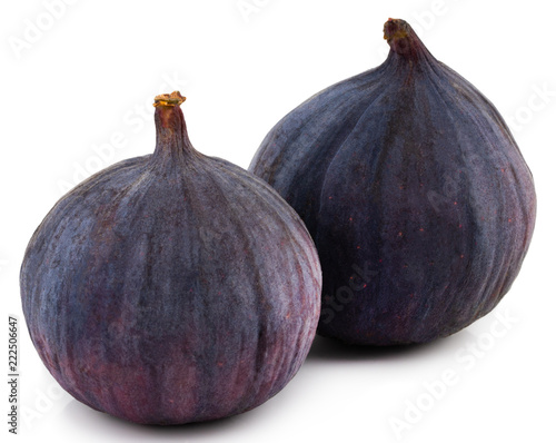 Figs isolated on white background. With clipping path