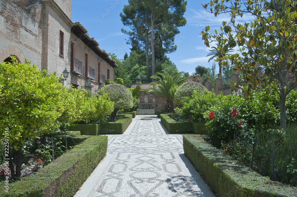 Parador de San Francisco, Alhambra, Granada, Andalusien, Spanien