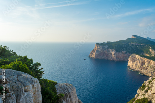 Landscape of the gulf of Capo Caccia © replica73
