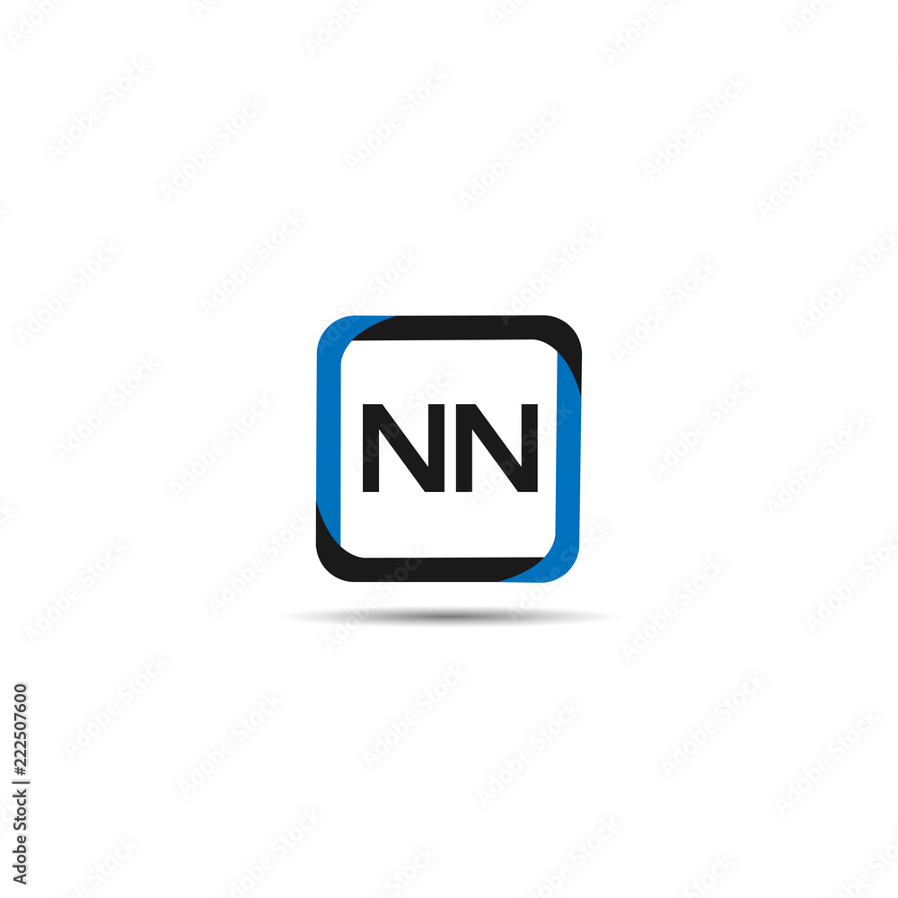 Initial Letter NN Logo Template Design Initial Letter NN Logo Template Design