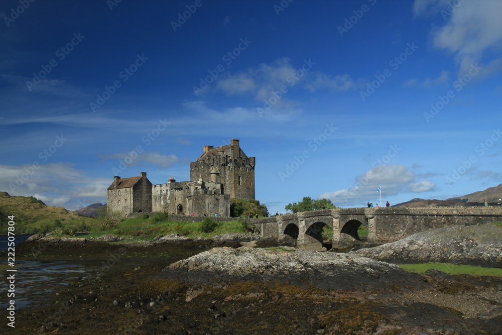 Eilean Donan Castle Highlands Schottland Burg Schloss