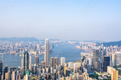 city skyline in hong kong china © THINK b