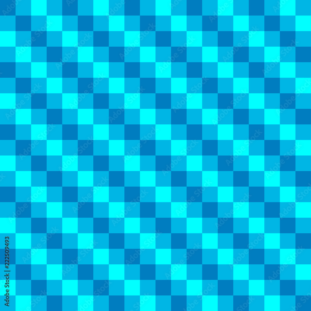 Blue color tone chess square texture Blue color tone chess square texture