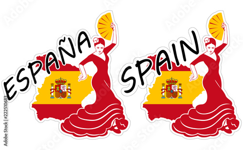 Spain in Stickers