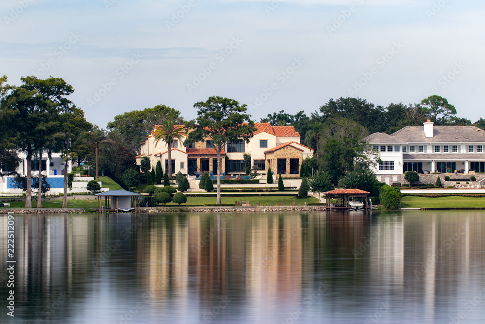 Mansion on the lake