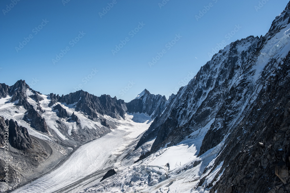 Fototapeta premium domaine des grands montets
