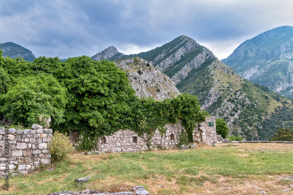 Ruins in Bar, Montenegro