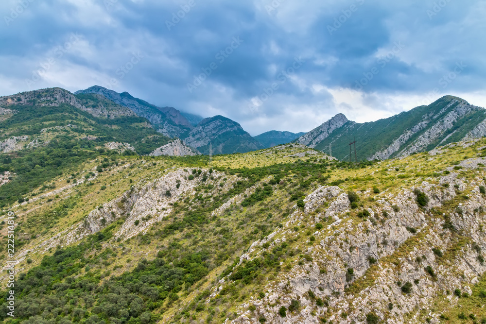 Mountains near Bar, Montenegro