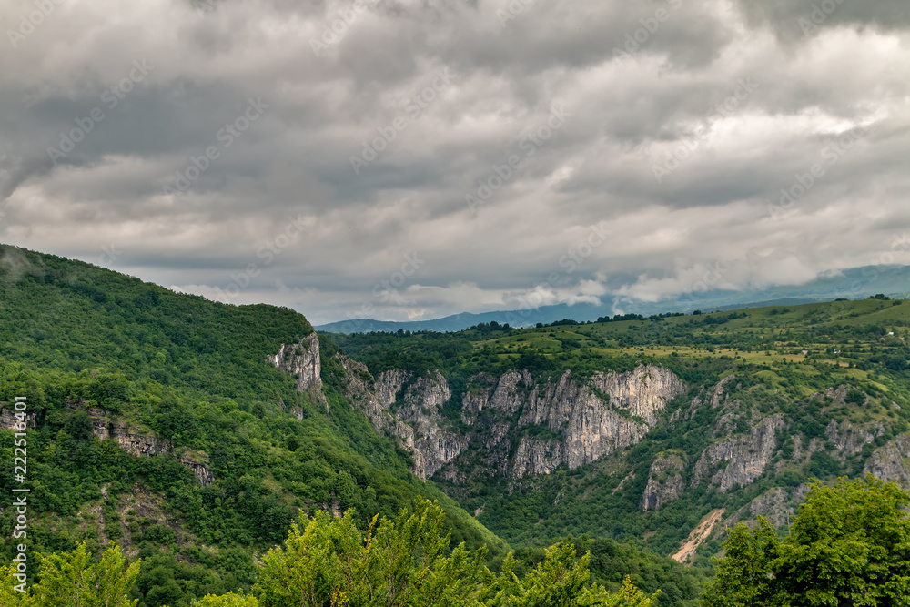 Mountain landscape in Montenegro