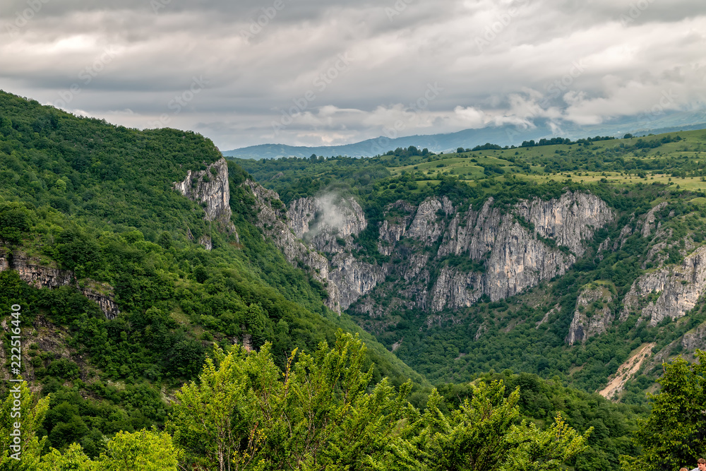 Mountain landscape in Montenegro