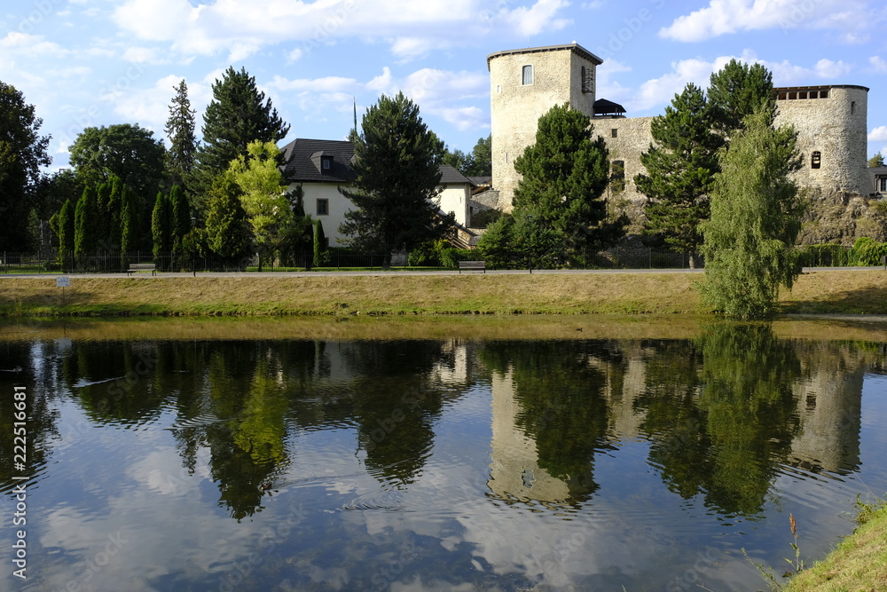 Liptovsky Hradok castle, Slovakia landscape Liptovsky Hradok castle, Slovakia landscape