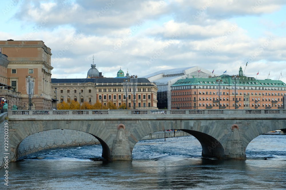 Obraz premium Cityscape of Stockholm, Sweden.