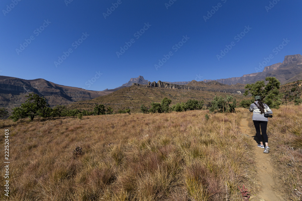 Drakensberg mountains in South Africa